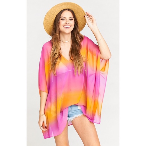 Show Me Your MuMu Dresses & Skirts - 📸🆕 SMYM Mumu ஐ Mujave Sunset Tunic Mini Dress ஐ